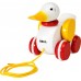 Игрушка-каталка Brio Утка деревянная, 17 см (30323) title=