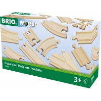 Средний набор расширений для железной дороги BRIO 16 эл. (33402)