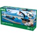 Игрушка корабль для железной дороги BRIO с вагоном-краном (33534) title=