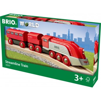 Потяг залізниці BRIO Streamline (33557)