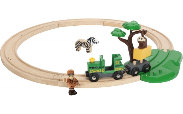 Игрушечная железная дорога BRIO Сафари (33720)