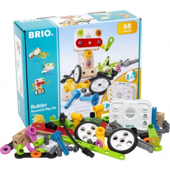 Конструктор BRIO Builder со звукозаписью 67 эл. (34592)