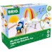 Дитяча дерев'яна залізниця BRIO My First Railway з Веселкою та світлом (36002) title=
