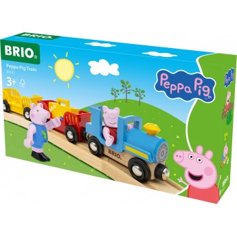 Потяг Brio Peppa Pig з фігурками, магнітні з'єднання (36127)