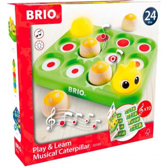 Музична іграшка BRIO Гусениця (30189)