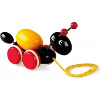 Деревянная игрушка-каталка BRIO Муравей (30367)