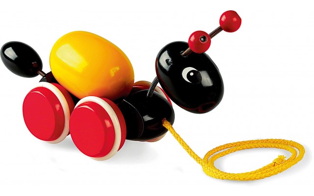 Деревянная игрушка-каталка BRIO Муравей (30367)