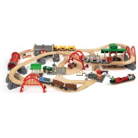 Деревянная железная дорога BRIO Deluxe (33052)