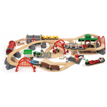 Деревянная железная дорога BRIO Deluxe (33052)