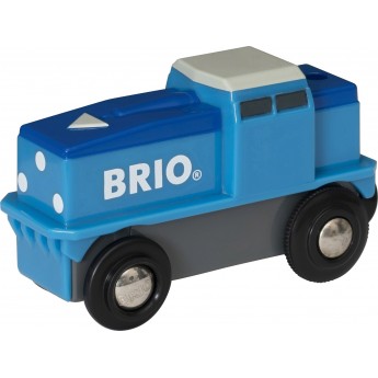 Игрушка грузовой локомотив на батарейках BRIO (33130)