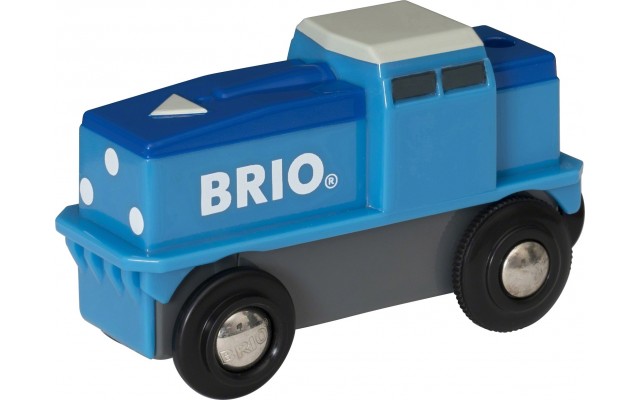 Іграшка вантажний локомотив на батарейках BRIO (33130)