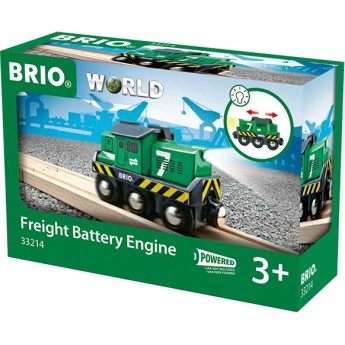 Игрушка локомотив на батарейках для железной дороги BRIO (33214)