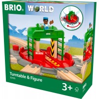 Поворотный перекресток для железной дороги BRIO на 7 направлений (33476)