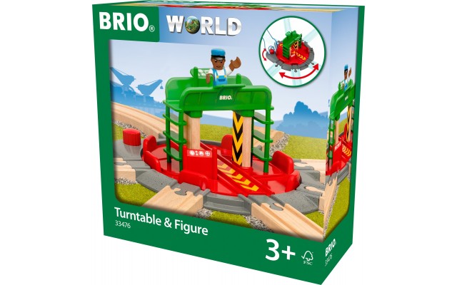 Поворотный перекресток для железной дороги BRIO на 7 направлений (33476)
