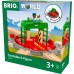 Поворотный перекресток для железной дороги BRIO на 7 направлений (33476) title=