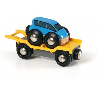 Игрушка вагон-автовоз для железной дороги BRIO (33577)