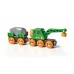 Игрушка подъемный кран BRIO с вагончиком и грузом (33698) title=
