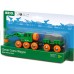 Игрушка подъемный кран BRIO с вагончиком и грузом (33698) title=
