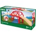 Дерев'яний вигнутий міст для залізниці BRIO (33699) title=