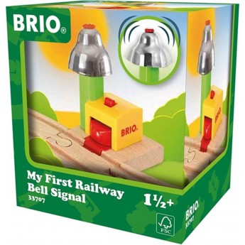 Іграшка для залізниці BRIO Мій перший сигнальний дзвіночок (33707)