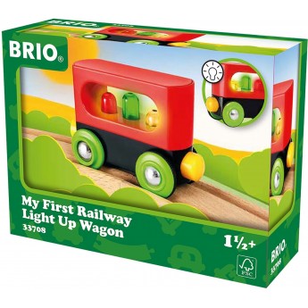 Іграшка Мій перший вагончик BRIO з підсвічуванням (33708)