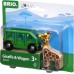 Іграшка вагончик BRIO з фігуркою жирафа (33724) title=