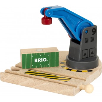 Іграшка обертовий підйомний кран BRIO з вантажем (33866)