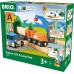 Дитяча залізниця BRIO з вантажним краном (33878) title=