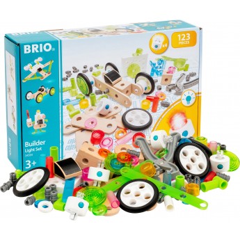 Конструктор инженерный BRIO Builder со светом и инструментом (34593)