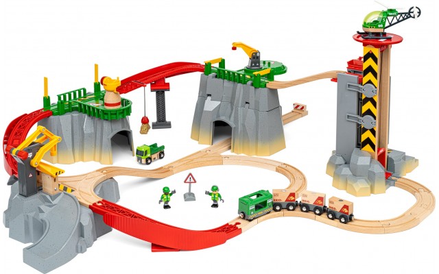 Игрушечная железная дорога BRIO Горный погрузочный пункт (36010)