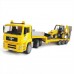 Игрушка Bruder тягач MAN с экскаватором JCB MIDI CX (01654) title=