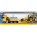 Игрушка Bruder тягач MAN с экскаватором JCB MIDI CX (01654) title=