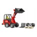 Игрушка Bruder мини-погрузчик Schaffer Compact 2034 с ковшом (02190)  title=