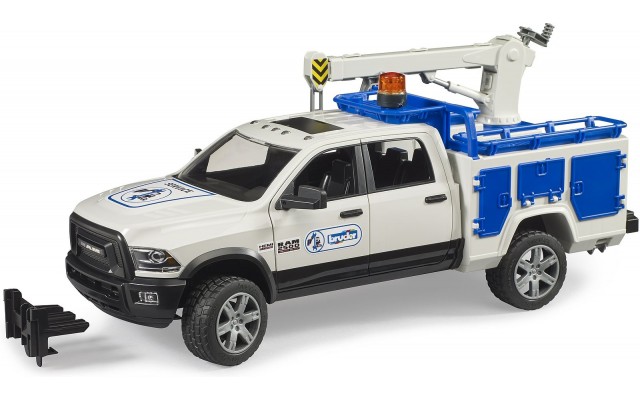 Игрушка Bruder джип пикап Dodge RAM 2500 с ремонтным краном (02509)