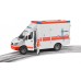 Машинка Bruder скорая помощь Mercedes Sprinter с водителем (02536) title=