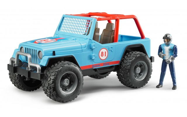 Игрушка Bruder внедорожник Jeep Cross с водителем (02541)