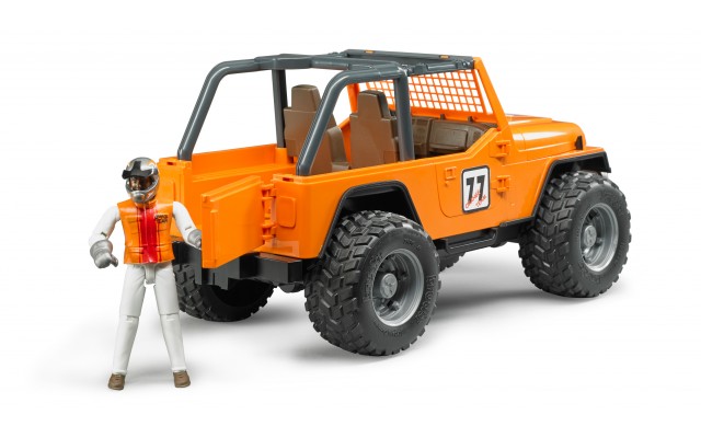 Игрушка Bruder внедорожник Jeep Cross с водителем (02542)