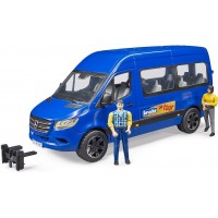 Машинка Bruder микроавтобус Mercedes Sprinter с водителем и пассажиром (02670)