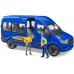 Машинка Bruder микроавтобус Mercedes Sprinter с водителем и пассажиром (02670) title=