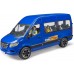 Машинка Bruder микроавтобус Mercedes Sprinter с водителем и пассажиром (02670) title=
