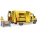 Машинка Bruder фургон Mercedes Sprinter DHL з водієм і аксесуарами (02671) title=
