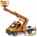 Игрушка Bruder автовышка Mercedes с телескопической платформой и сиреной (02679) title=