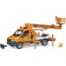 Игрушка Bruder автовышка Mercedes с телескопической платформой и сиреной (02679) title=