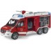 Игрушка Bruder пожарная машина Mercedes с помпой для воды, свет и звук (02680) title=