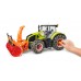 Іграшка трактор Claas Axion 950 зі снігоочисником і ланцюгами Bruder 03017 title=