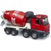 Іграшка Bruder бетонозмішувач Mercedes Arocs червоний (03655) title=