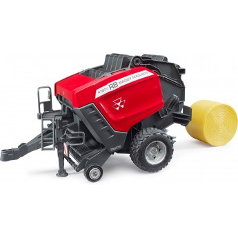 Іграшка Bruder тюкопрес Massey Ferguson RB 4180V з круглим тюком (02039)