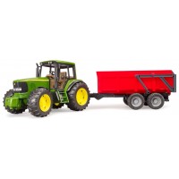 Игрушка Bruder трактор John Deere 6920 с прицепом (02057)
