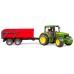 Игрушка Bruder трактор John Deere 6920 с прицепом (02057) title=