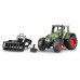 Игрушка Bruder трактор Fendt Favorit 926 Vario с погрузчиком (02062) title=